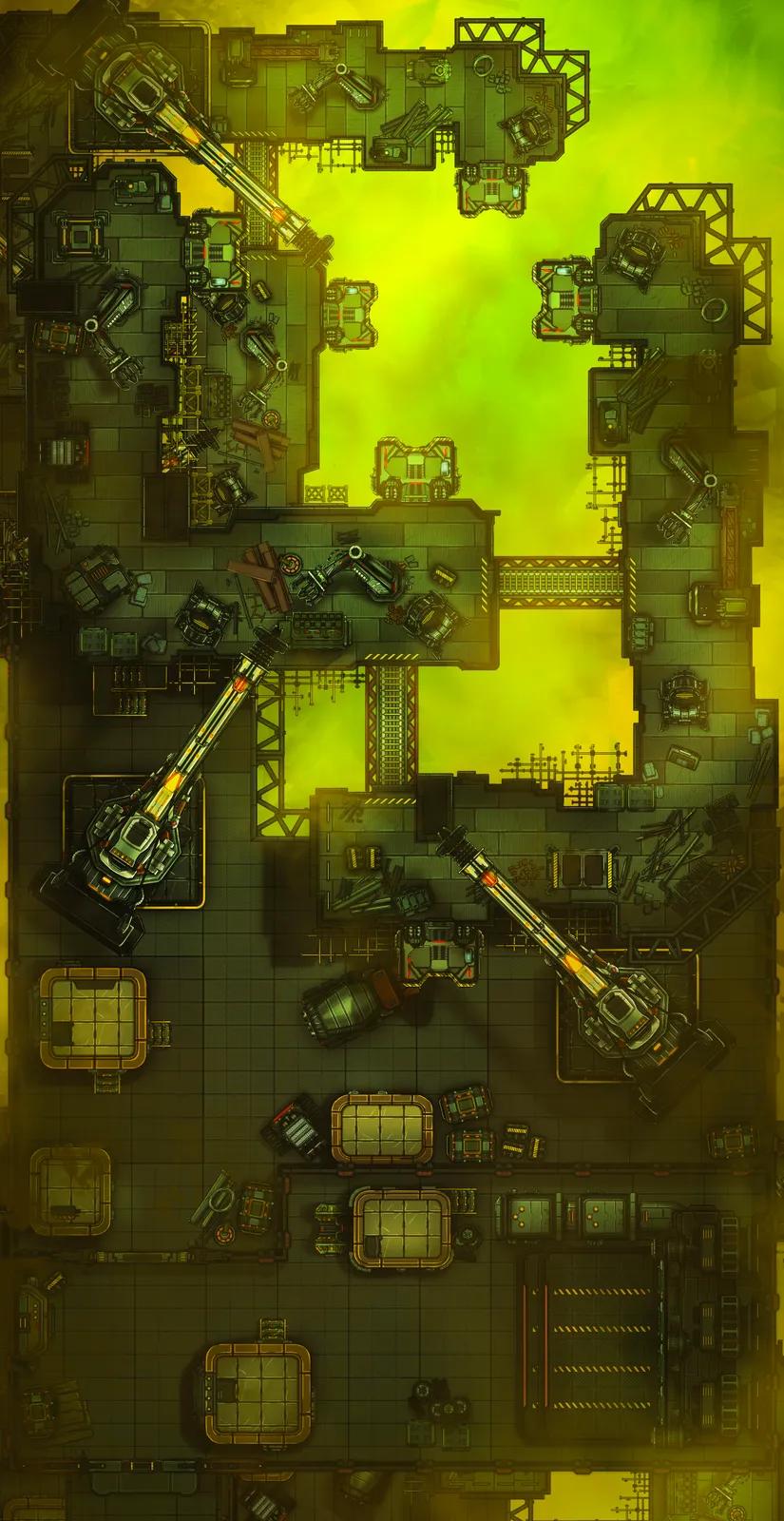 Construction Site map, Toxic variant