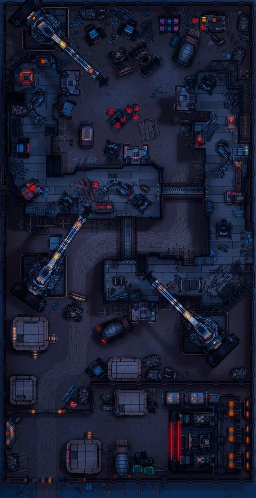 Construction Site map, Original Night variant