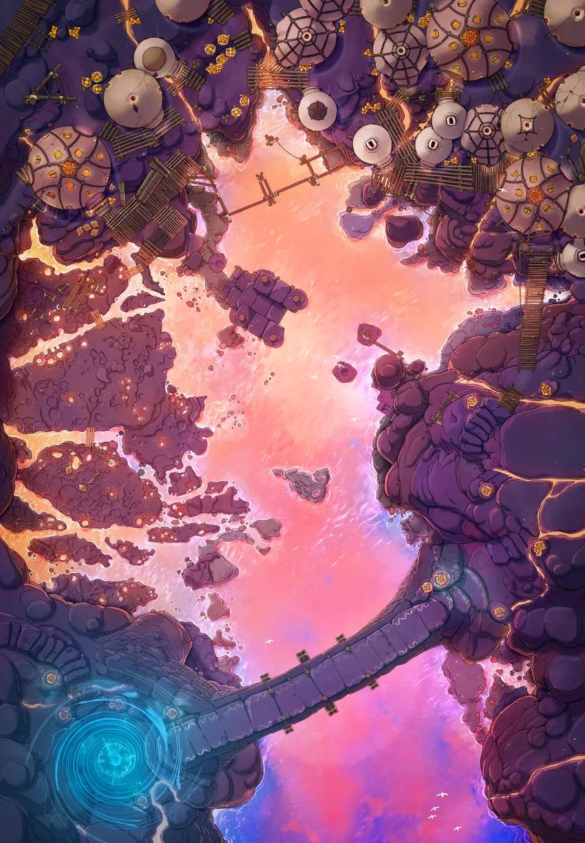 Canyon Village map, Portal variant