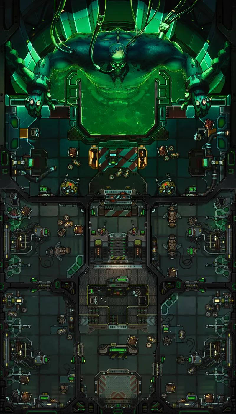 Bio Mech Laboratory map, Toxic variant