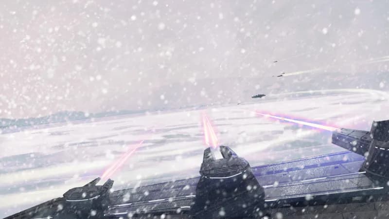 Space Battle map, Winter variant