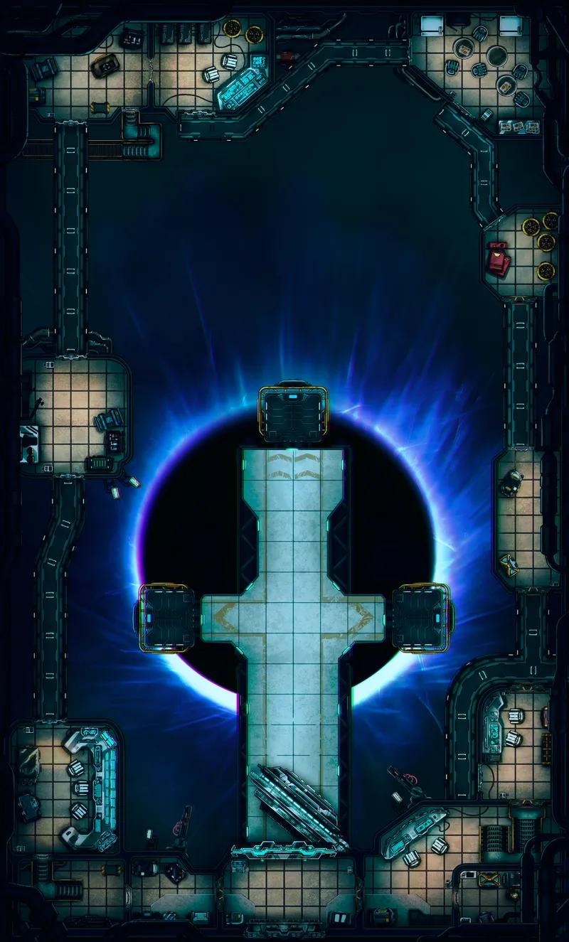 Cryo Prison map, Breach variant