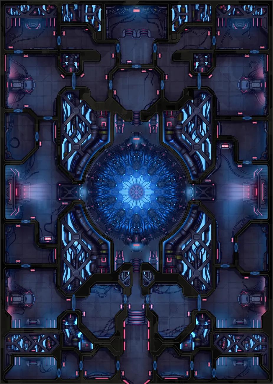 Cyborg Cube map, Sleep Mode variant
