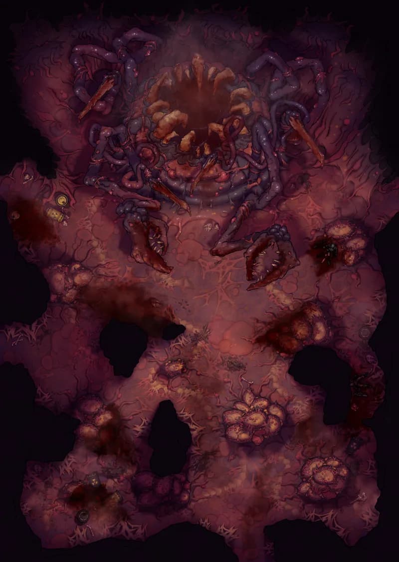 The Maw map, Massacre variant