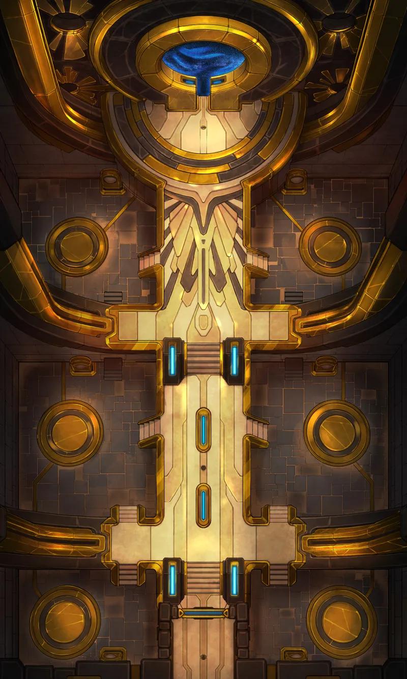 Ancient World Forge map, Empty variant