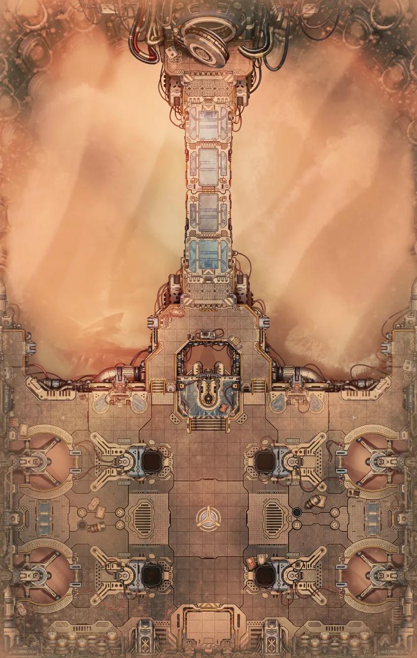 Cryosleep Repository map, Desert Day variant