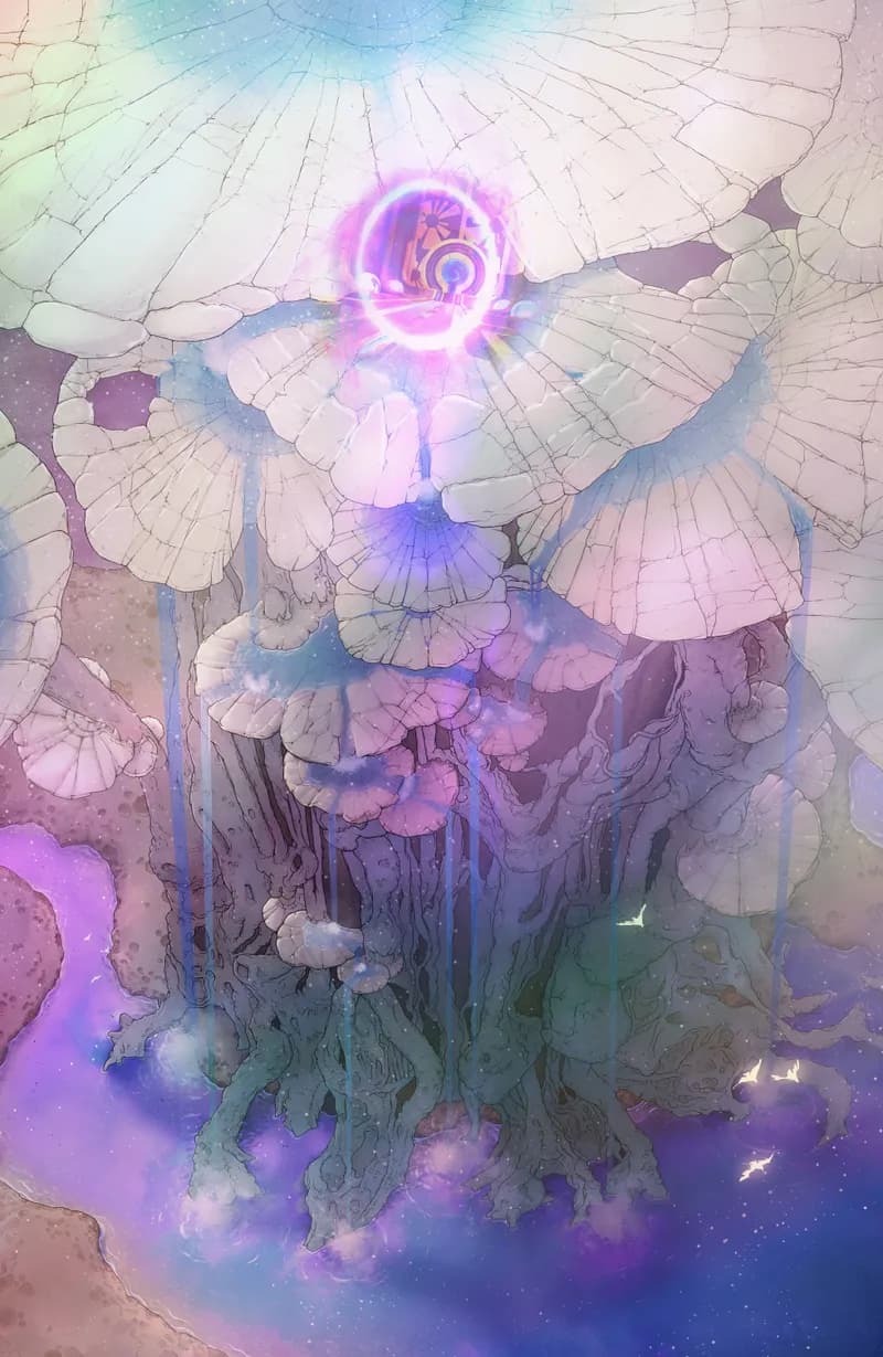 Fungal Falls map, Portal variant