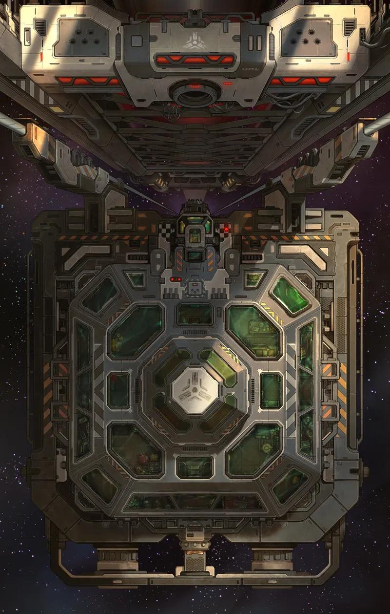 Orbital Lift map, Original Exterior variant