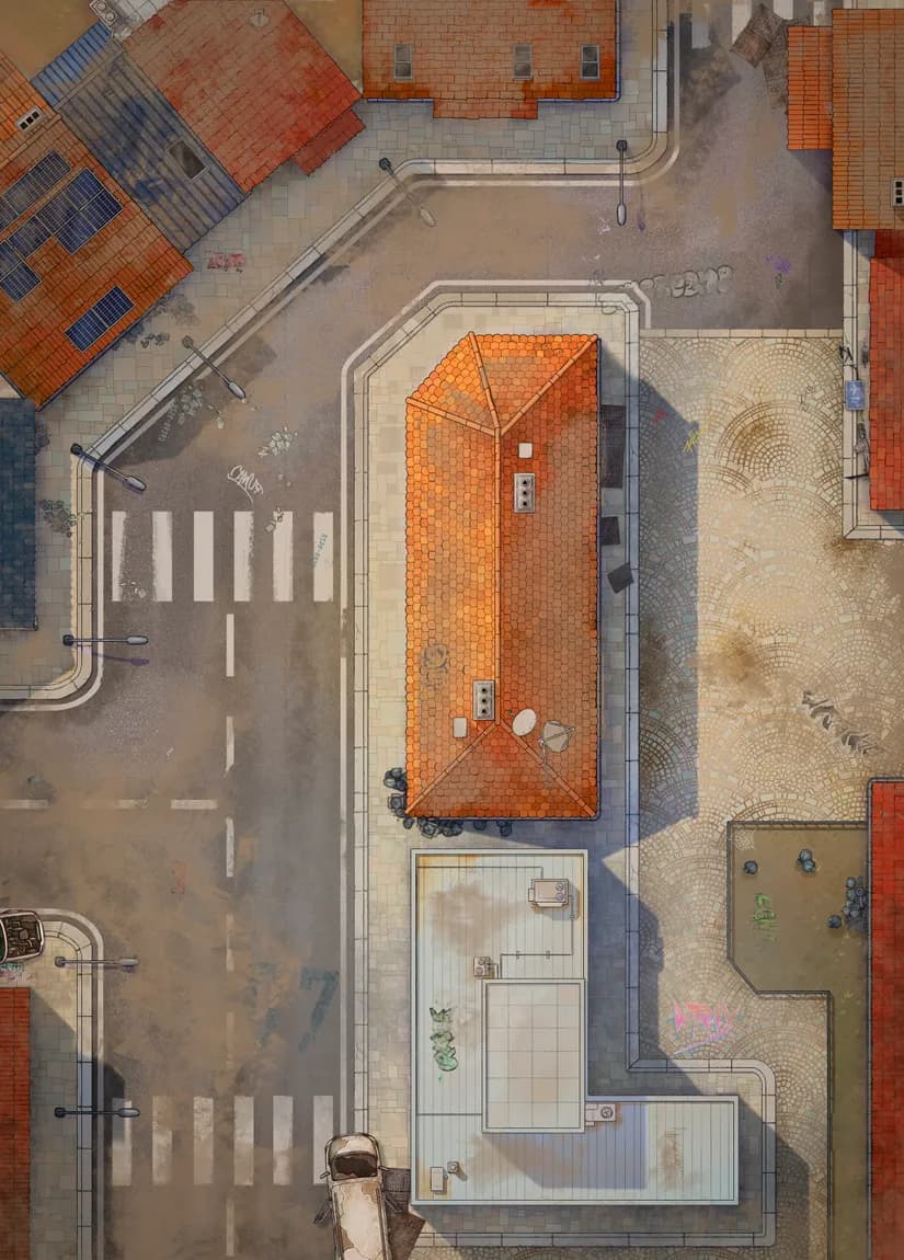 Street Market map, Abandoned variant