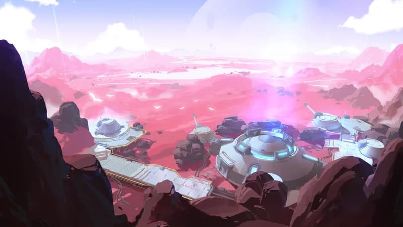 Desert Compound map, Original Day variant