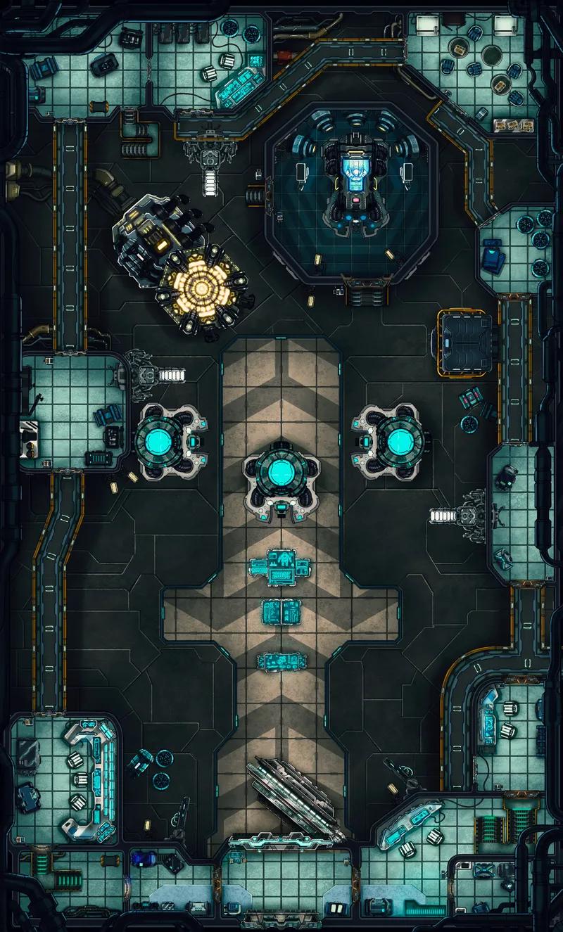 Cryo Prison map, Sleeping Soldiers variant