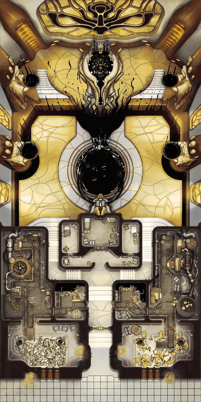 Heretic Monastery map, Prime variant