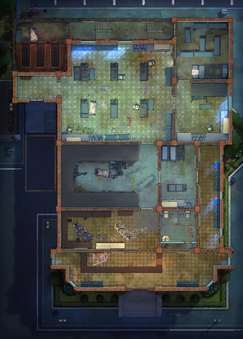Morgue map, Abandoned variant