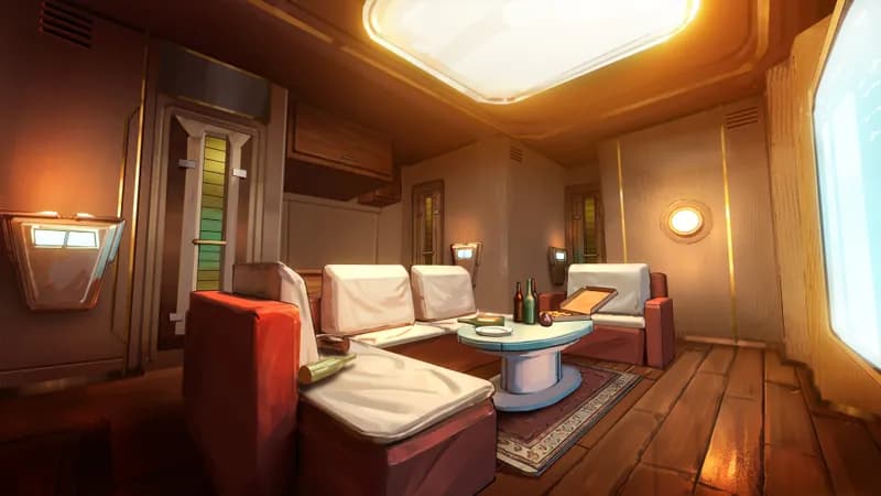 Asteria Cabin map, Original Day variant