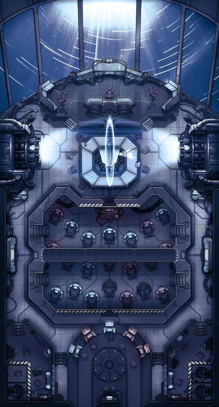 Command Deck map, Warp Gate variant