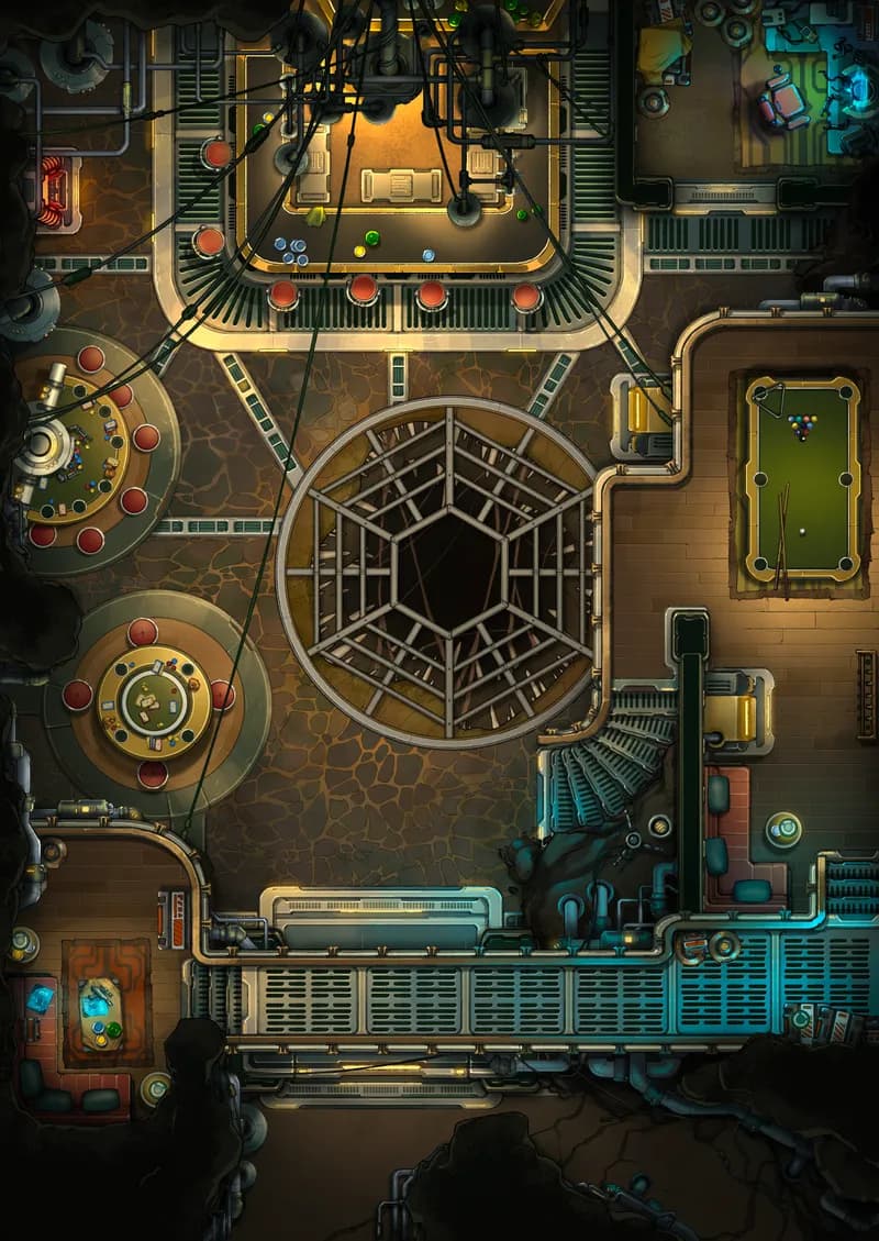 Bounty Hunter Tavern map, Maw Pit variant