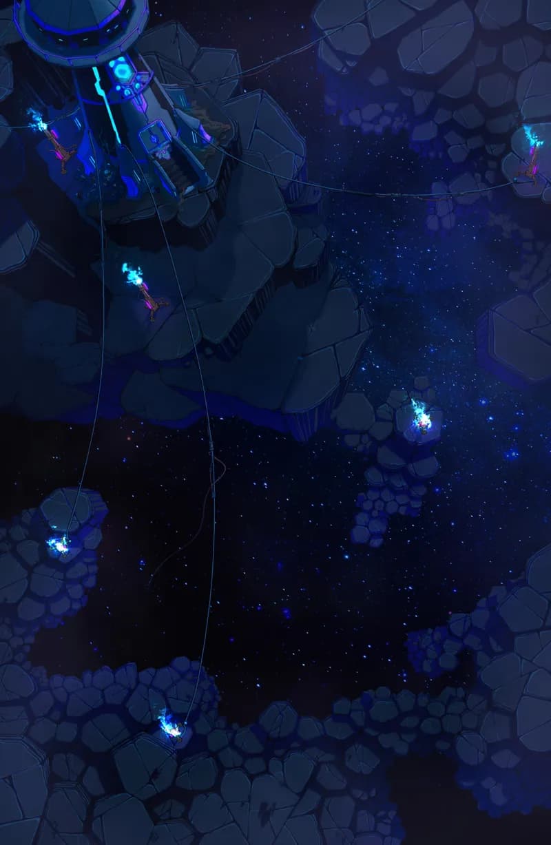 Listening Post map, Space variant