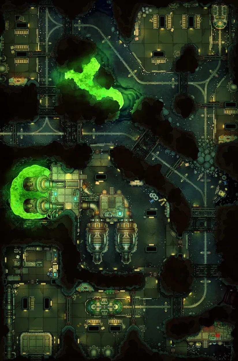 Underground Metro map, Toxic variant
