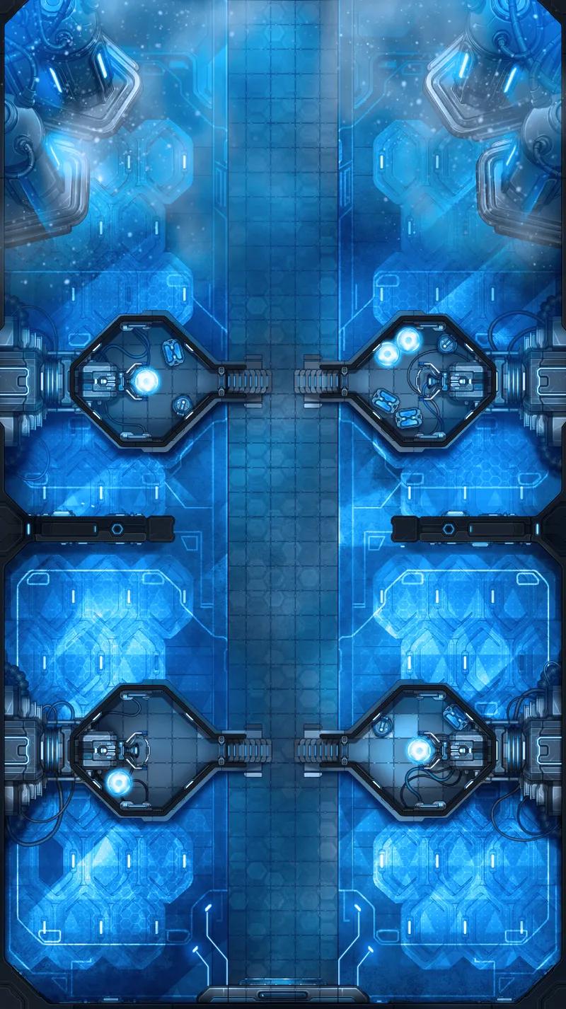 Mech Hive map, Cryo Storage variant