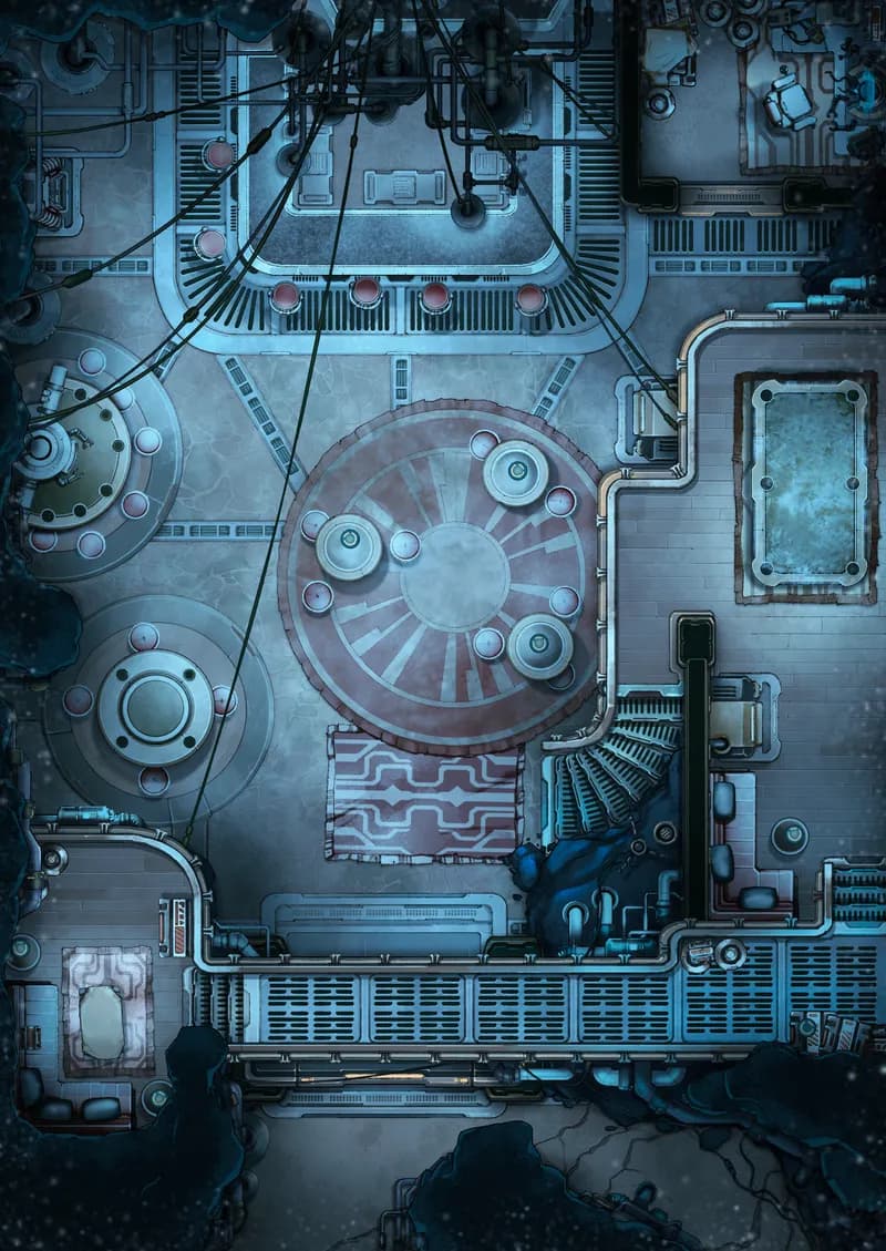 Bounty Hunter Tavern map, Frozen variant