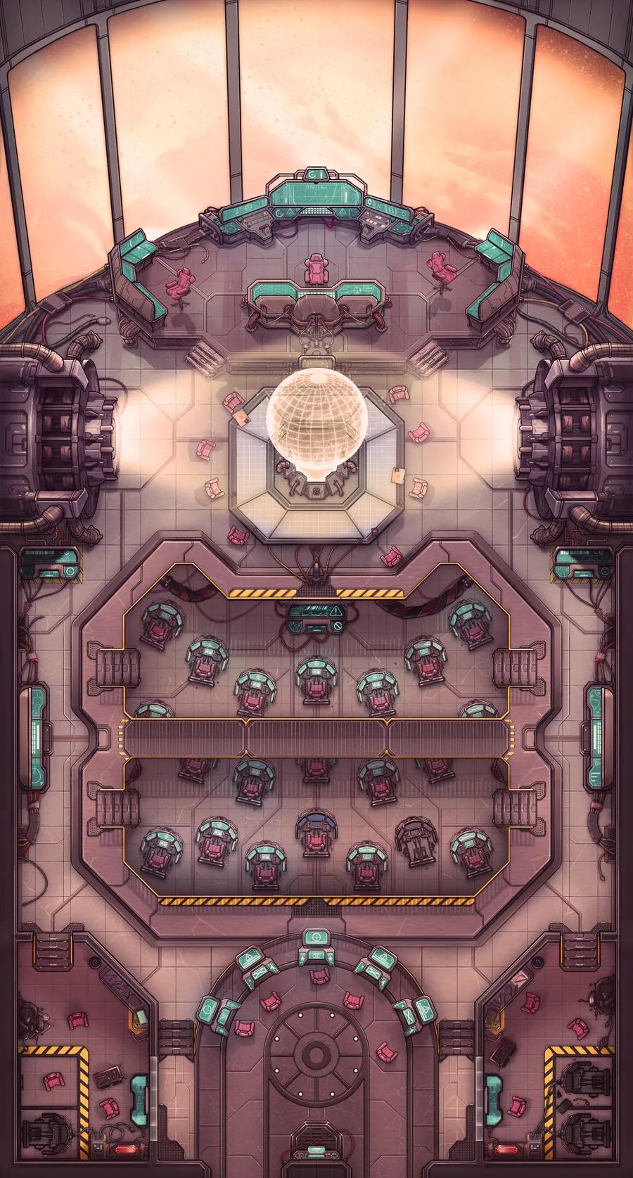 Command Deck map, Planet Desert variant