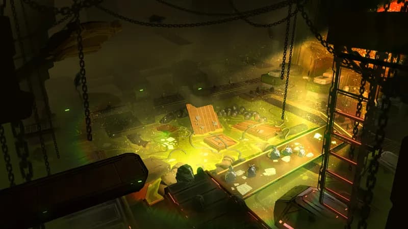 Trash Compactor map, Original Day variant