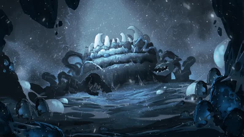 The Maw map, Cold variant