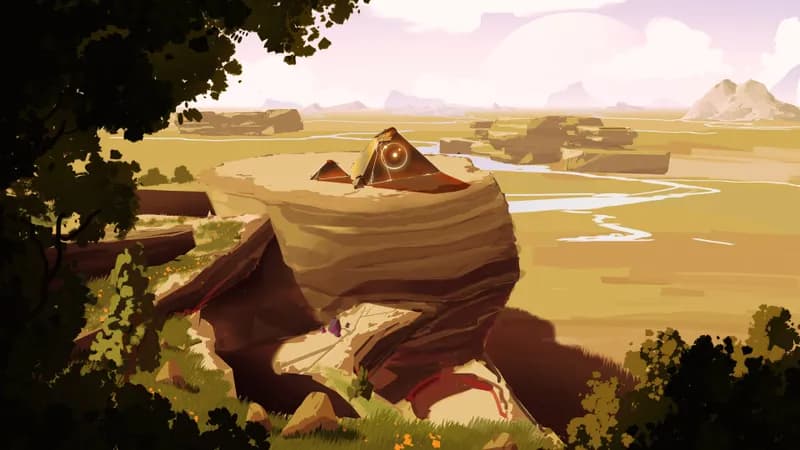 Infected Crystal Cliffs map, Desert variant