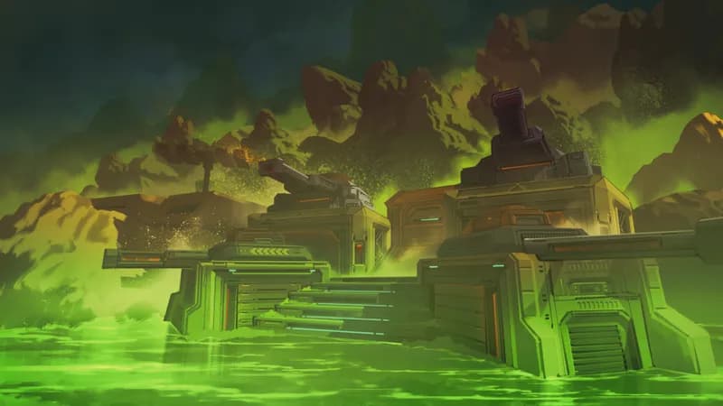 Hoodoos Base map, Toxic variant