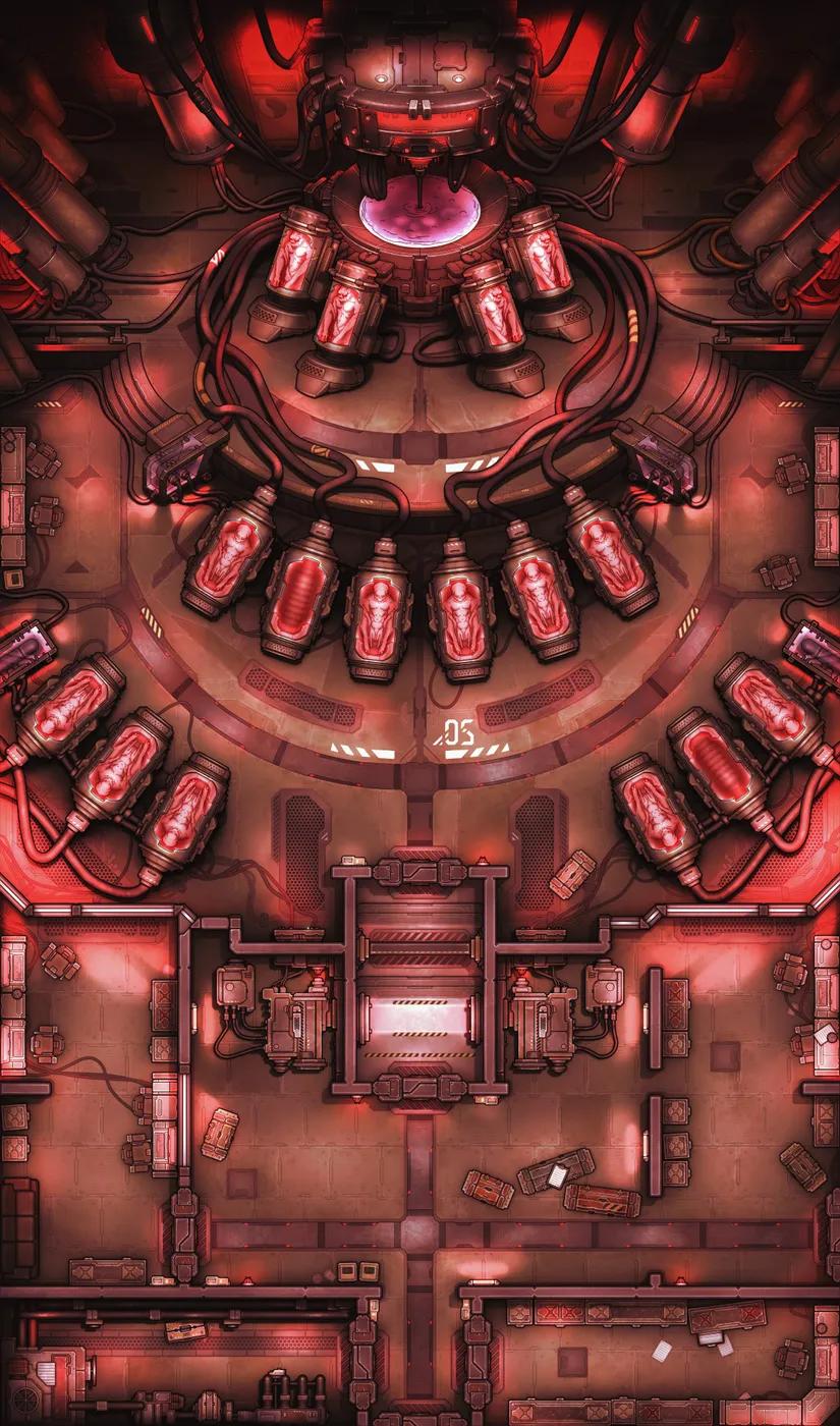 Cloning Lab map, Alert variant