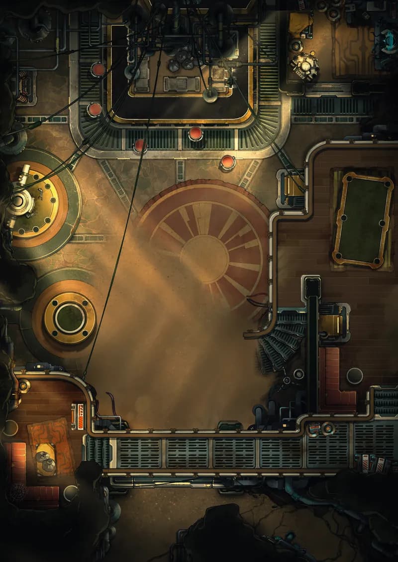 Bounty Hunter Tavern map, Abandoned variant