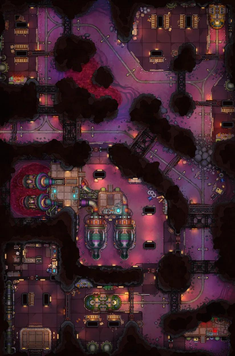 Underground Metro map, Pink variant