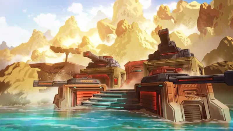 Hoodoos Base map, Coastal variant