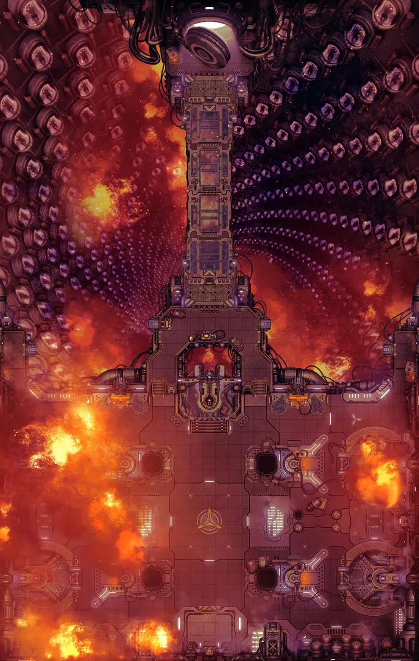Cryosleep Repository map, Disaster variant