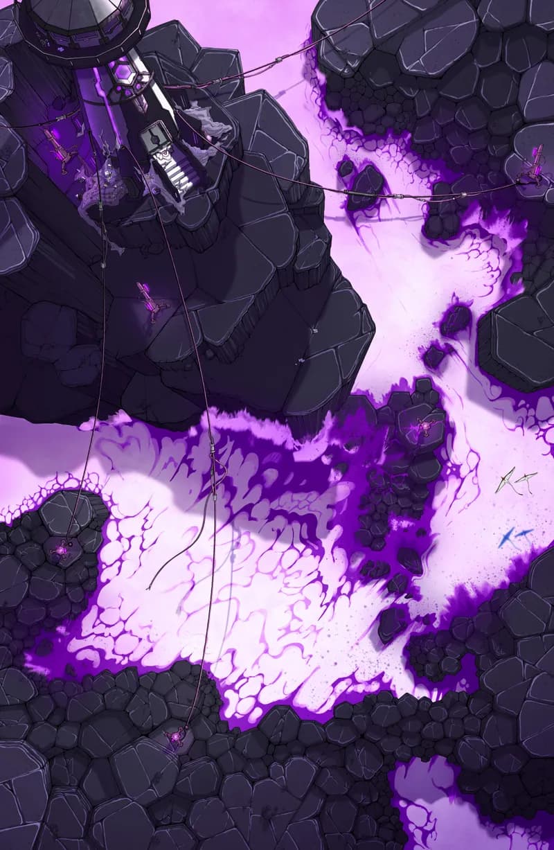 Listening Post map, Iridescent variant