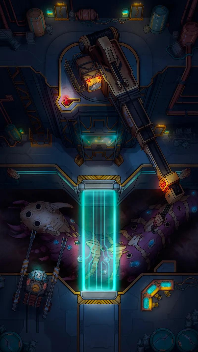 Extraction Point map, Original Night Shift variant