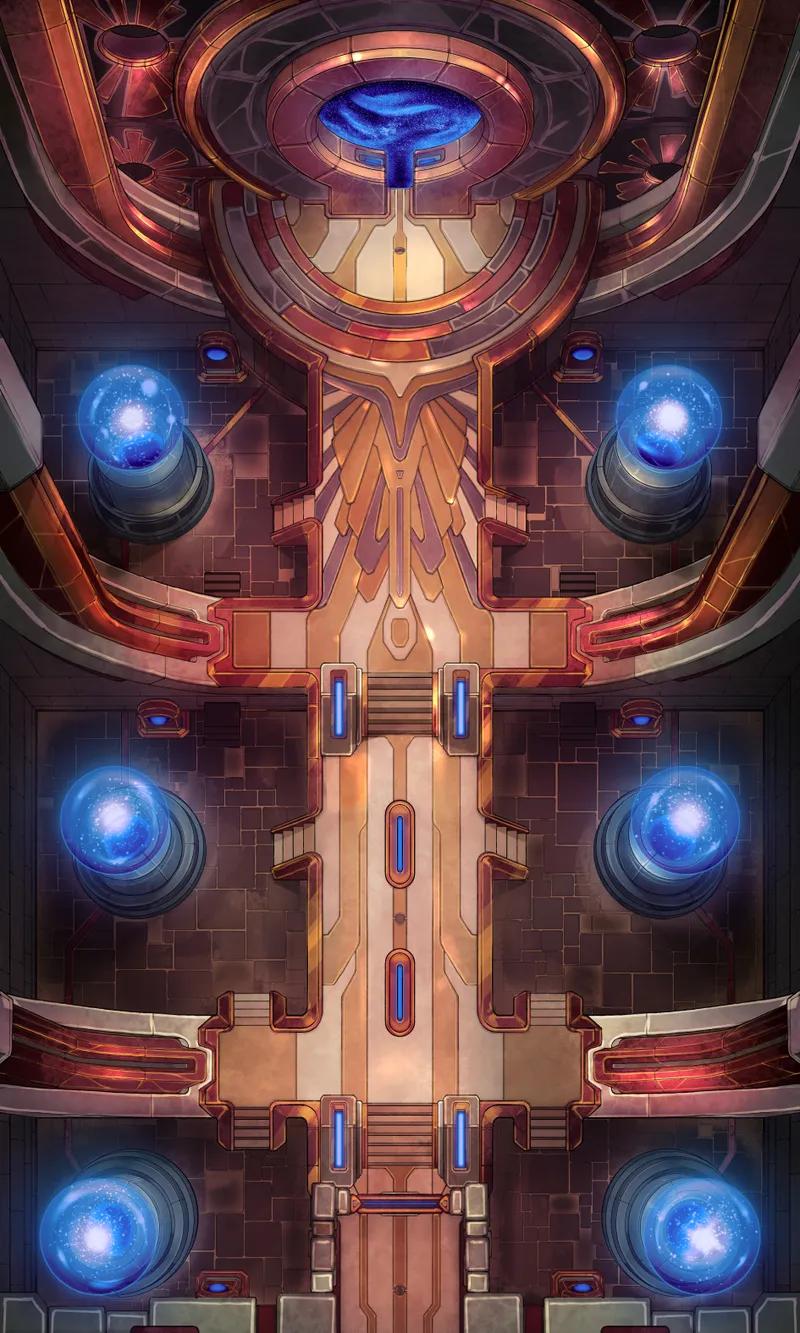 Ancient World Forge map, Forgepunk variant