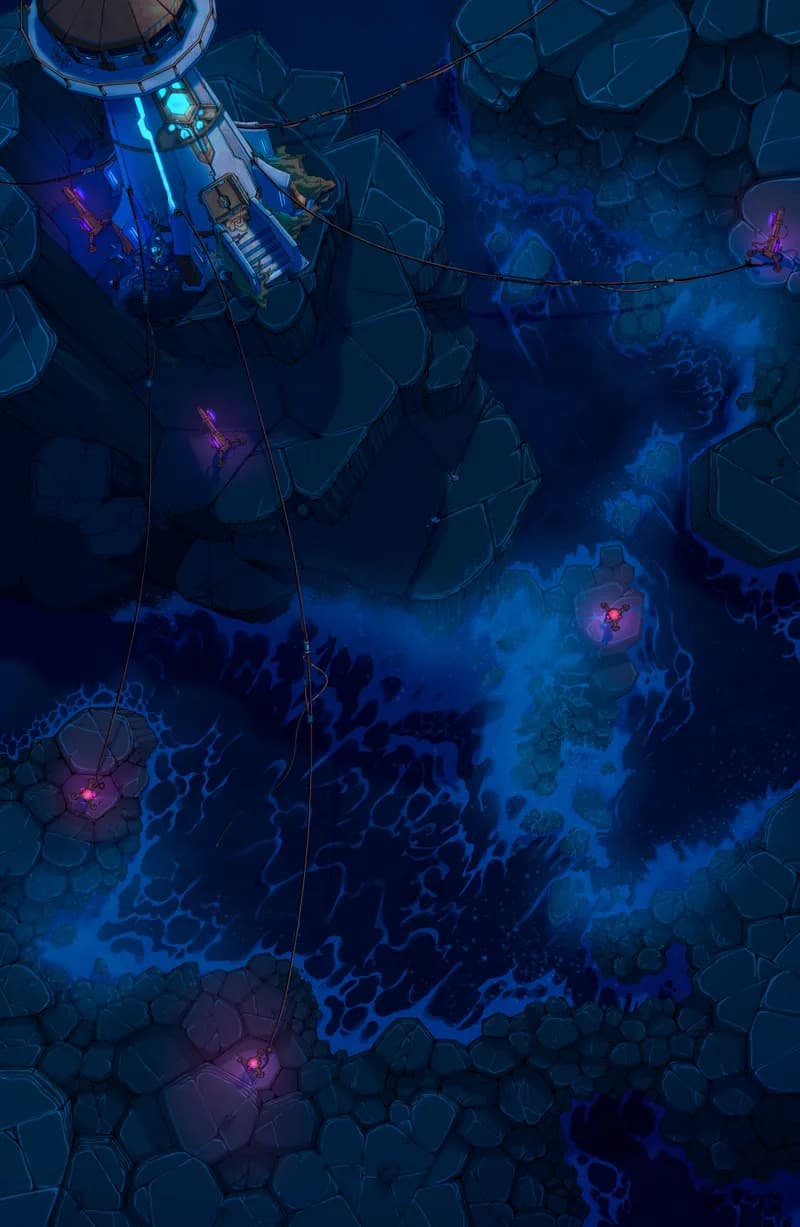 Listening Post map, Original Night variant