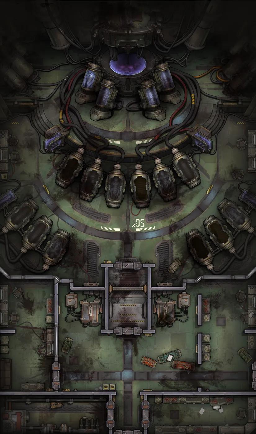 Cloning Lab map, Breached variant
