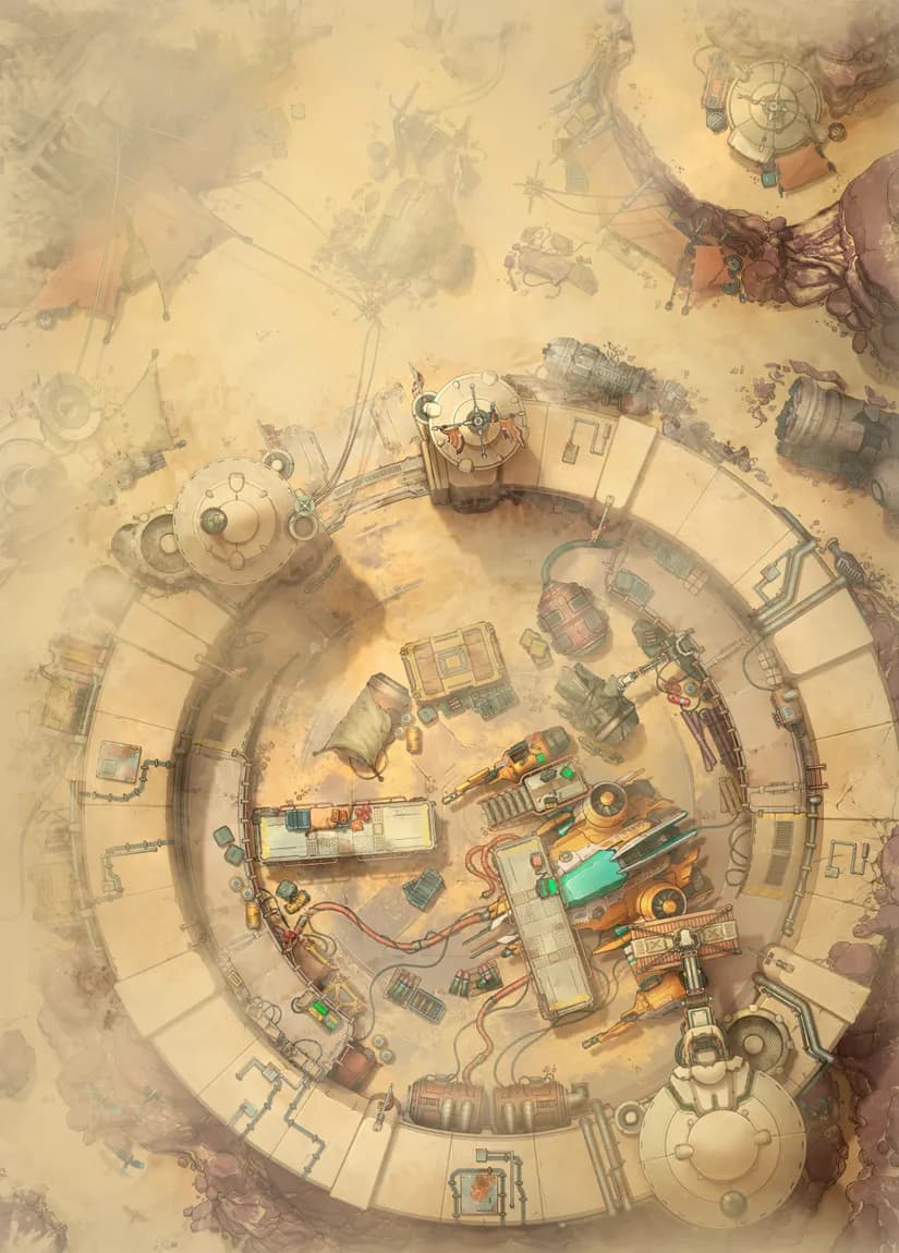 Junker Port map, Sandstorm variant