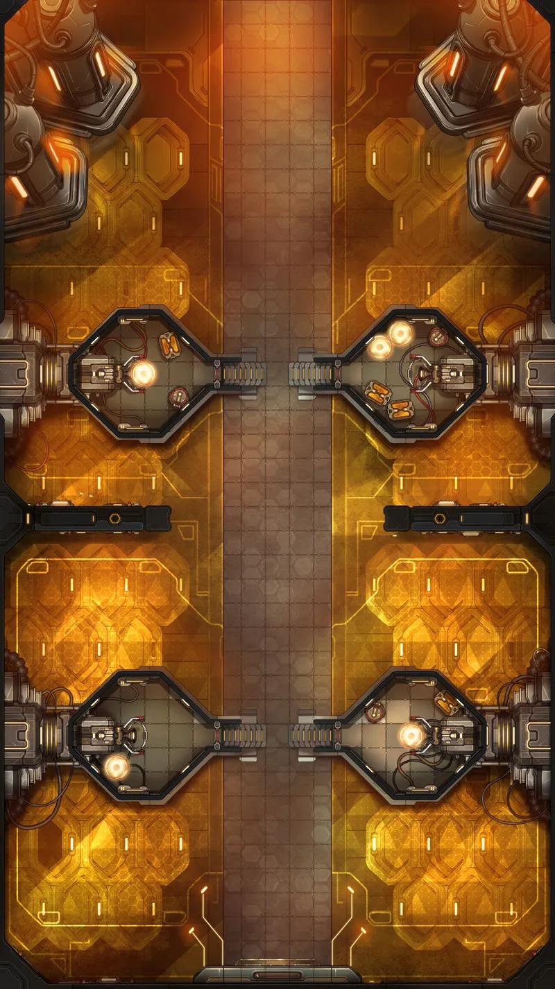 Mech Hive map, Hive Storage variant