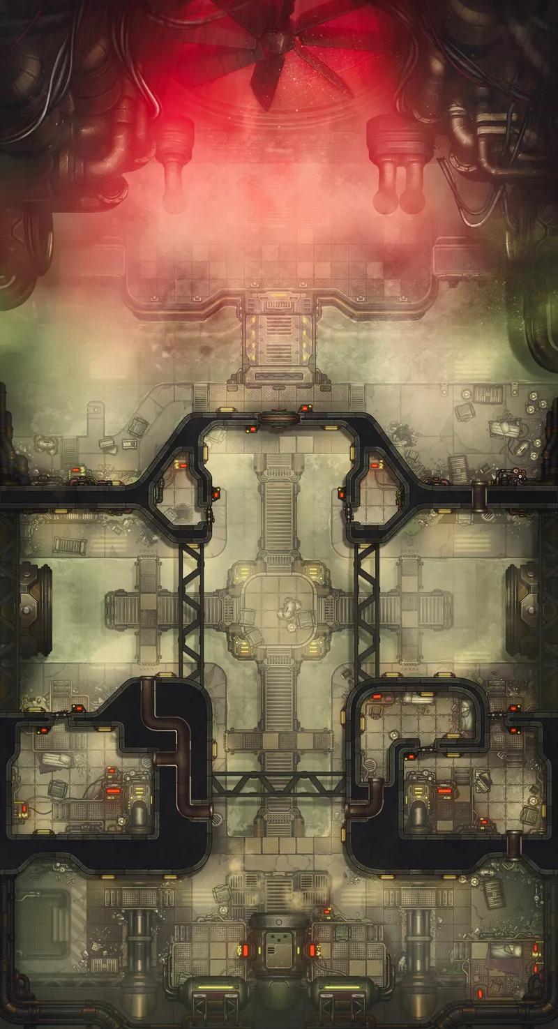 Deep City Sewers map, Smog variant