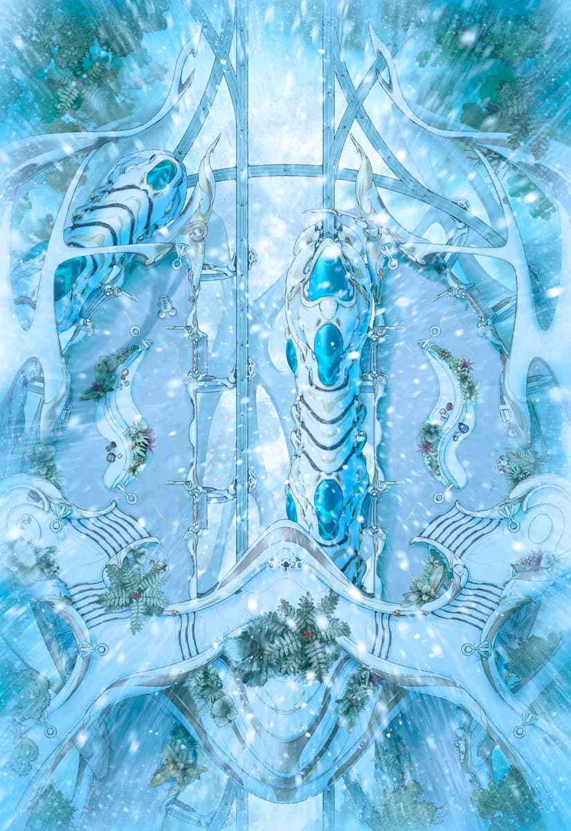 Academy Monorail map, Blizzard Exterior variant