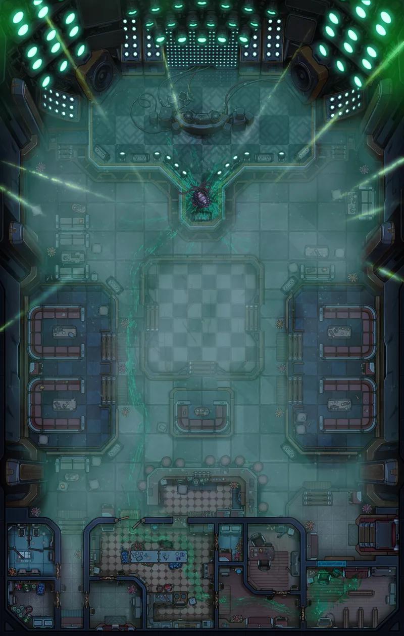 Cyberpunk Club map, Alien Party Crasher variant