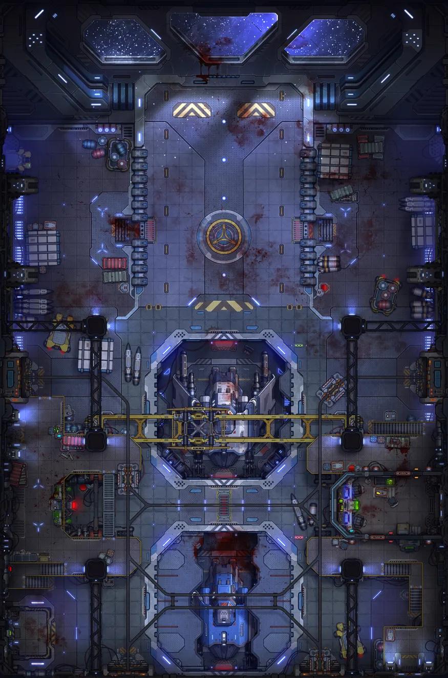 Fighter Bay map, Massacre variant