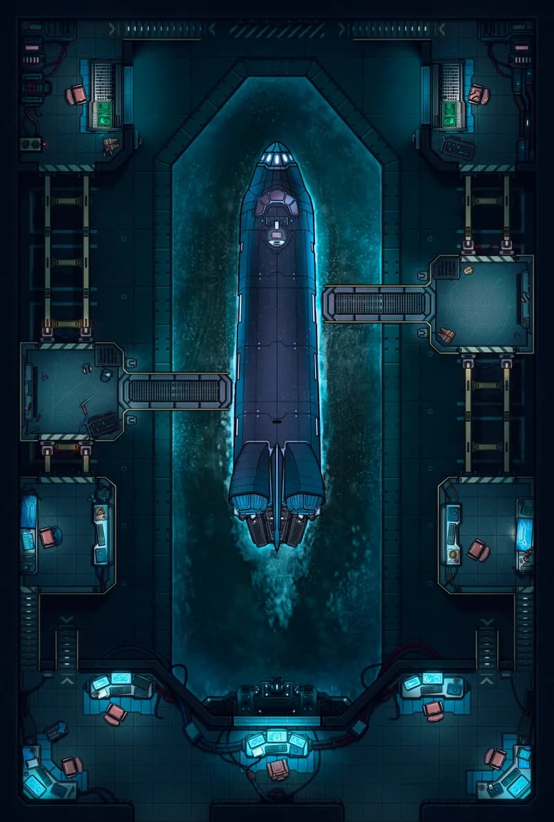 Shuttle Assembly Building map, Sub variant