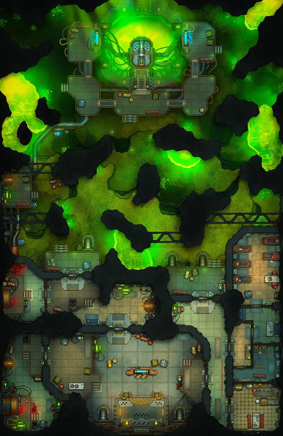 Asteroid Base map, Toxic variant