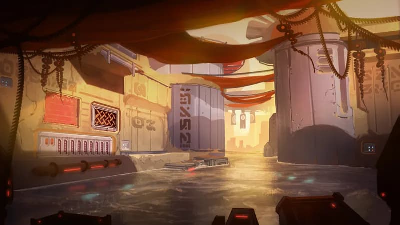 Desert City Gates map, Flood variant