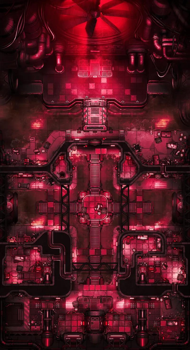 Deep City Sewers map, Alarm variant