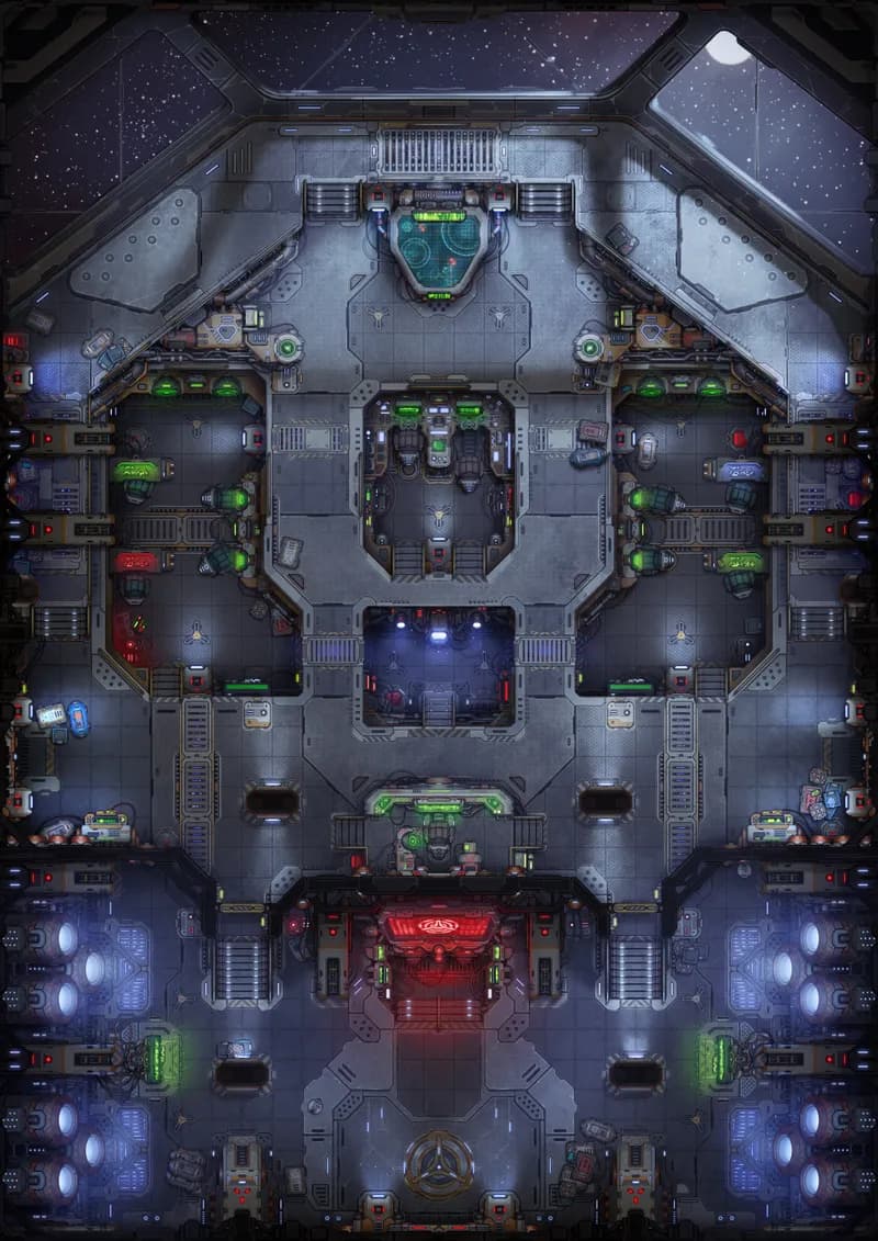 Command Bridge map, Original variant